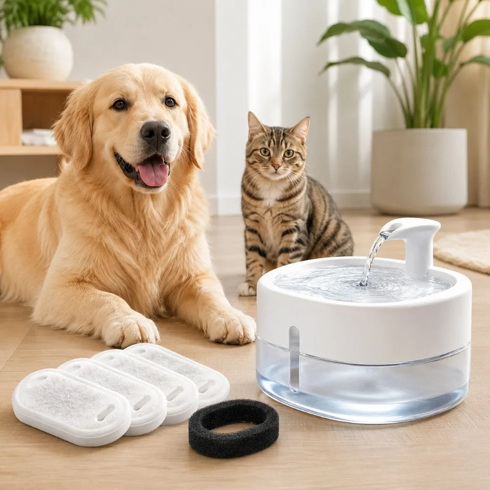 Cat & Dog Fountain Filter – Activated Carbon Cartridge Pet Fountain Filter Nixie