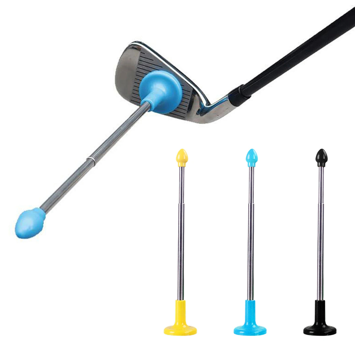 Magnetic Golf Alignment Stick – Telescopic Swing Training Aid Golf Training Aid Nixie