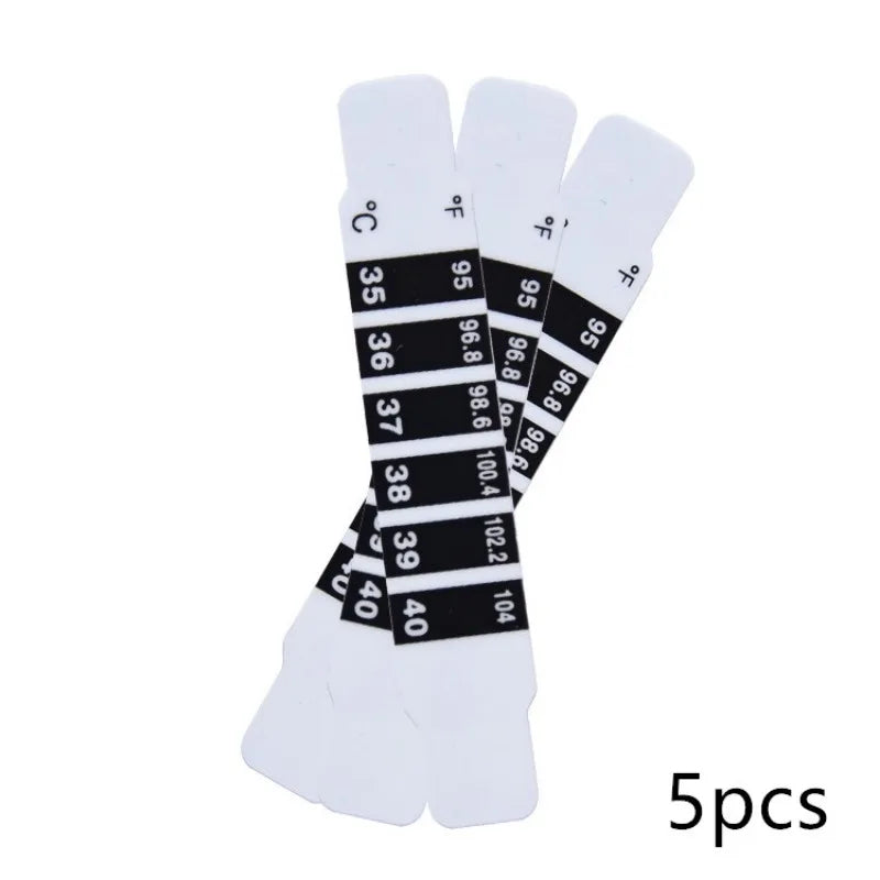 Forehead Strip Thermometer for Baby & Kids – 5 or 10 Pcs