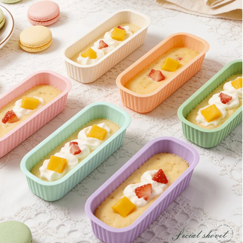 3-Pack Silicone Bread Molds – Non-Stick Oven & Air Fryer Trays Silicone Baking Molds Nixie