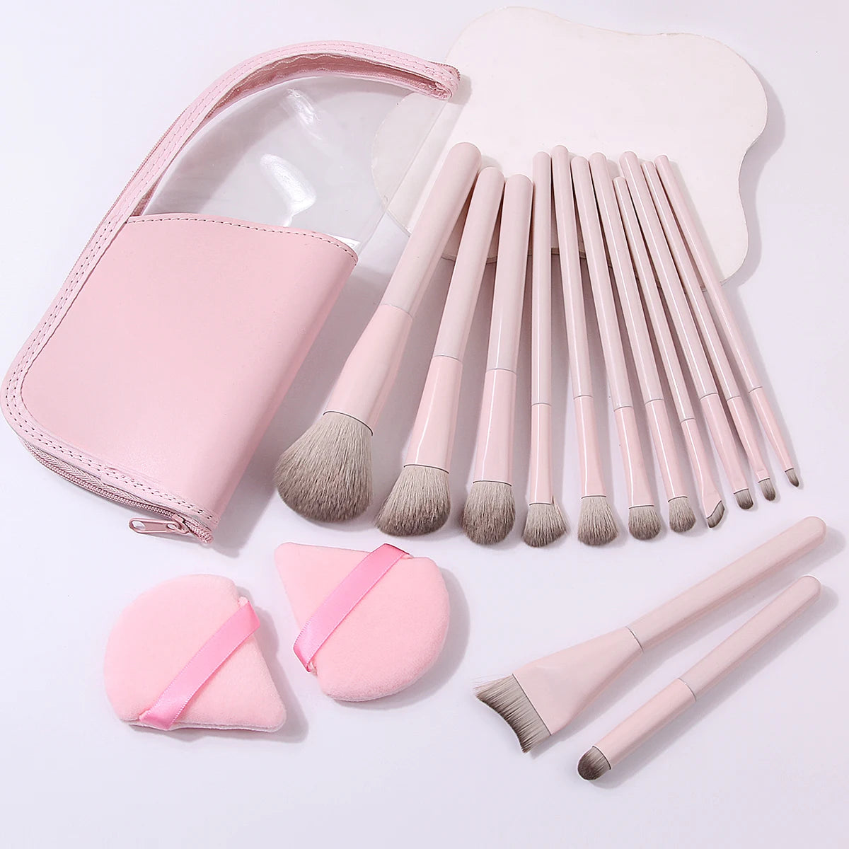 16-Piece Professional Makeup Brush Set with Storage Bag Makeup Brush Set Nixie Default Title