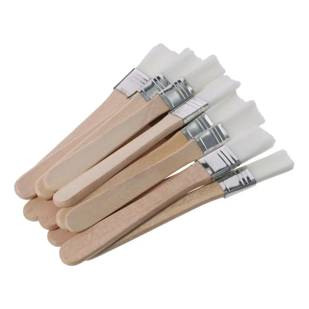 0.5" Bent Head Nylon Paint Brush – 1 or 12 Pack Wall Tool