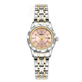 REBIRTH Women's Quartz Watch – Day & Date Display | Stylish Women's Quartz Watch Nixie Pink