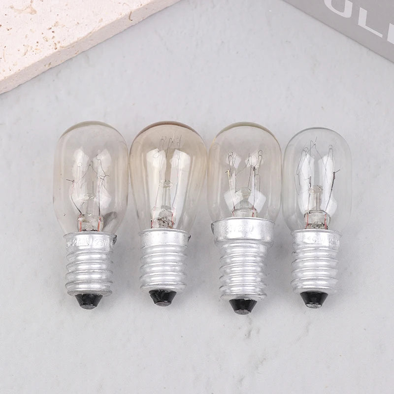 5Pcs E14 Incandescent Bulbs – Salt Lamp, Fridge & Oven 10–25W Incandescent Light Bulbs Nixie