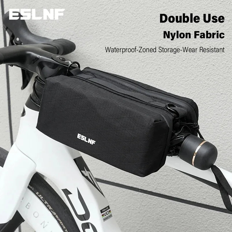 ESLNF Bike Top Tube Bag – Lightweight MTB & Road Frame Bag Bicycle Frame Bag Nixie