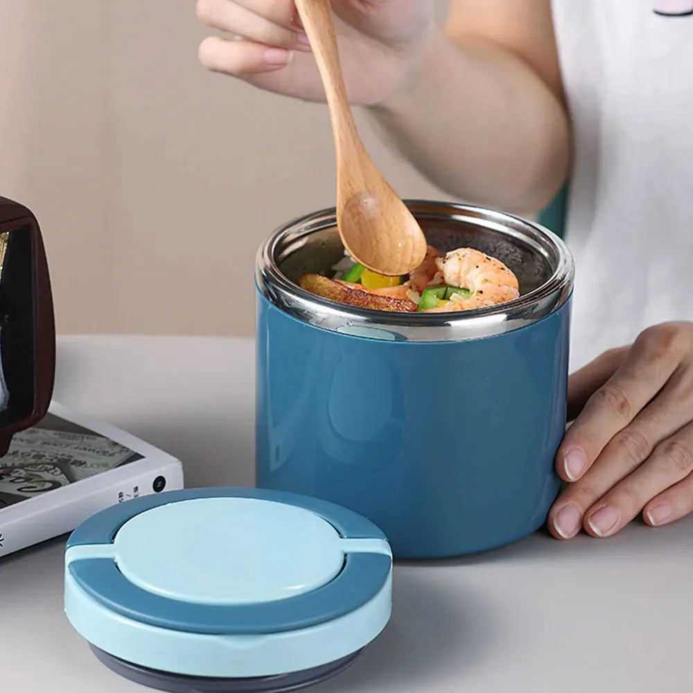 Stainless Steel Insulated Lunch Box & Soup Cup 630/1000ml Insulated Lunch Box Nixie