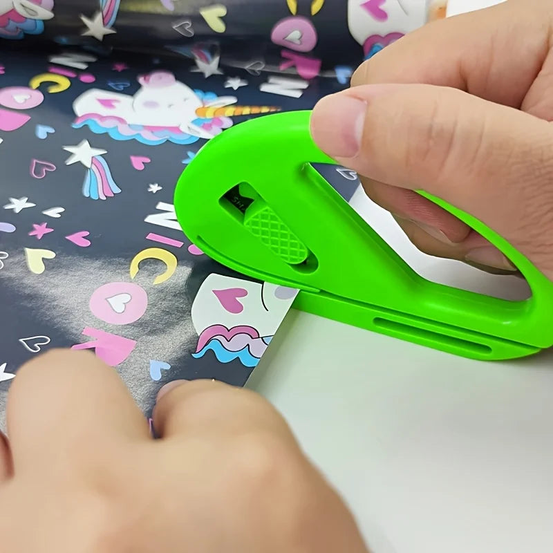 Mini Zinc Alloy Sliding Paper Cutter – Gift Wrap Tool Mini Paper Cutter Nixie