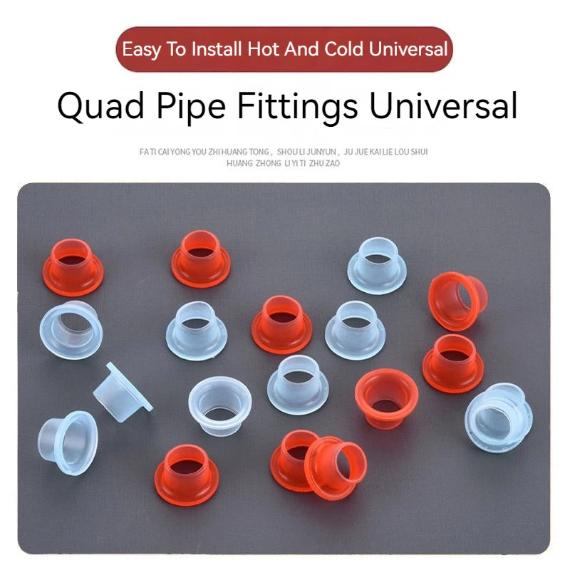 Silicone Faucet Sealing Gasket Washer – Leak-Proof Triangle Valve Plumbing Gasket Washer Nixie