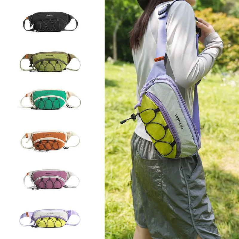 Nixie Sports Chest Bag – Color-Block Crossbody for Hiking & Cycling Sports Crossbody Bag Nixie