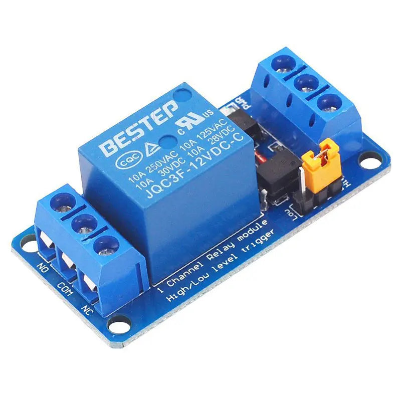 1-Channel Relay Module 3.3V 5V 12V 24V High/Low Level Trigger Relay Module Nixie