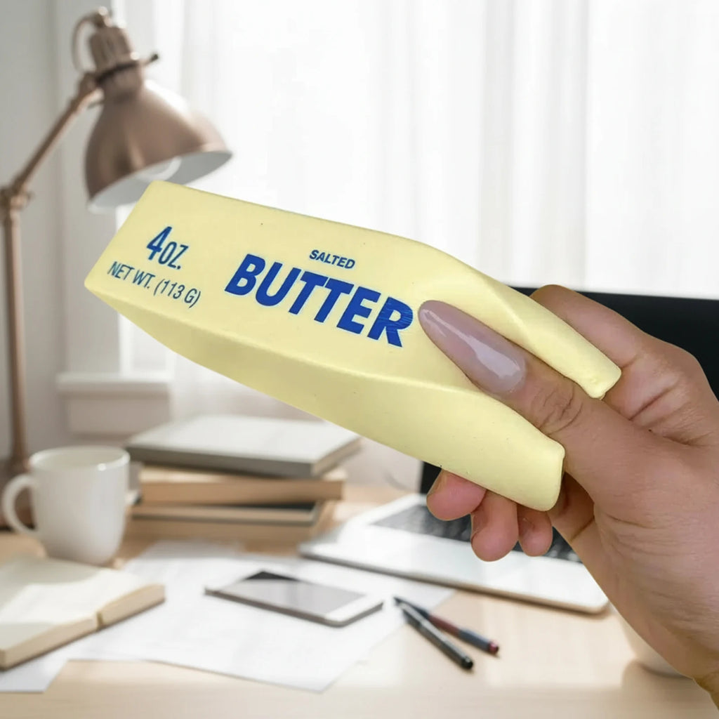 Butter Stick Squishy Slow Rebound Squeeze Fidget Sensory Toy Squishy Fidget Toy Nixie
