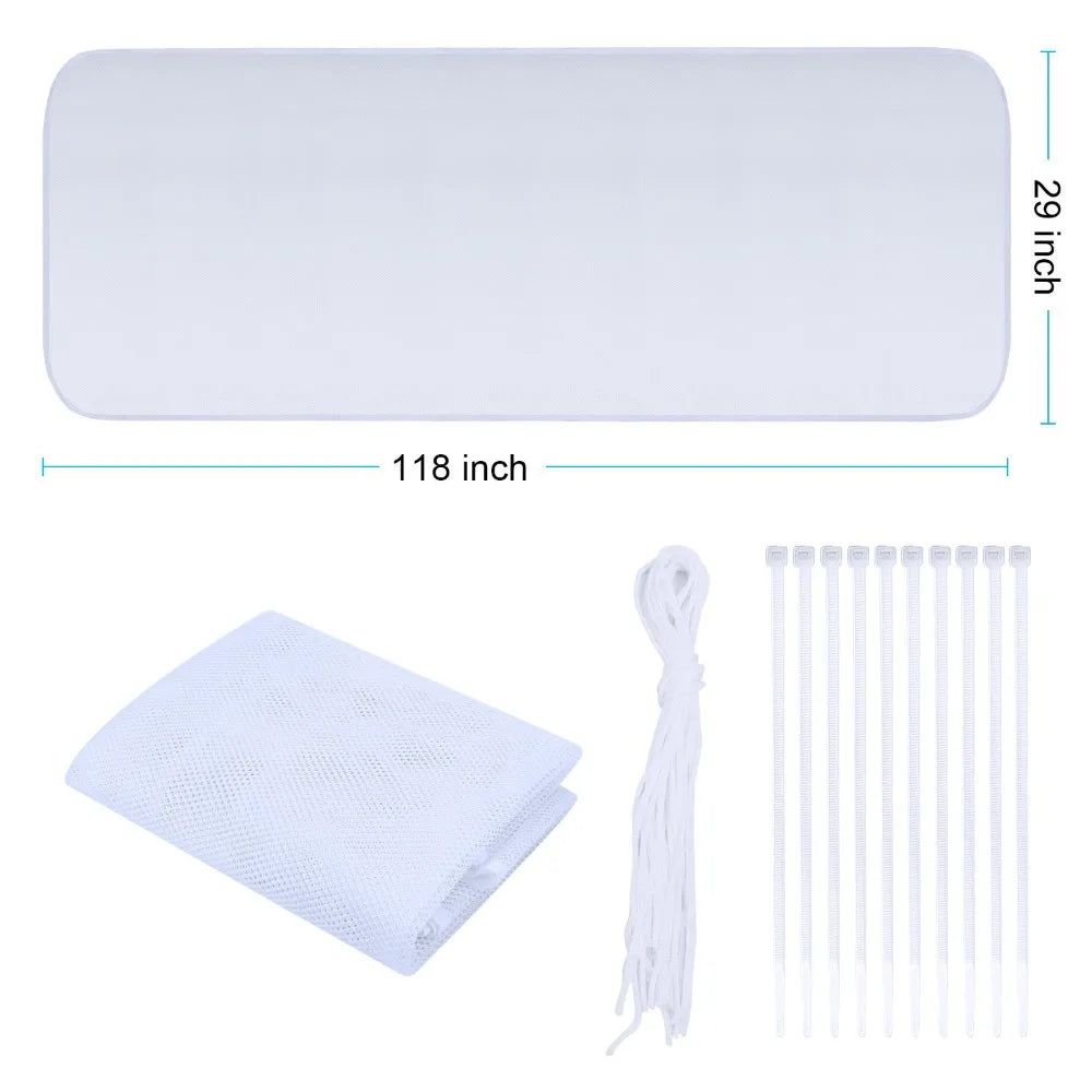 Kids & Pet Safety Net – Stair Balcony Railing Guard 2M/3M Child Safety Net Nixie