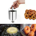 Stainless Steel Donut & Medu Vada Maker | Homemade Baking Tool Donut Baking Maker Nixie Default Title
