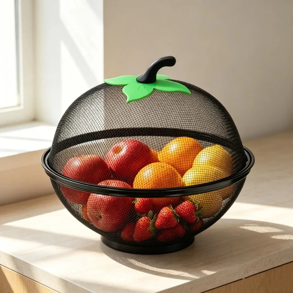 Metal Mesh Fruit Basket & Vegetable Organizer | Kitchen Bowl Fruit Basket Nixie