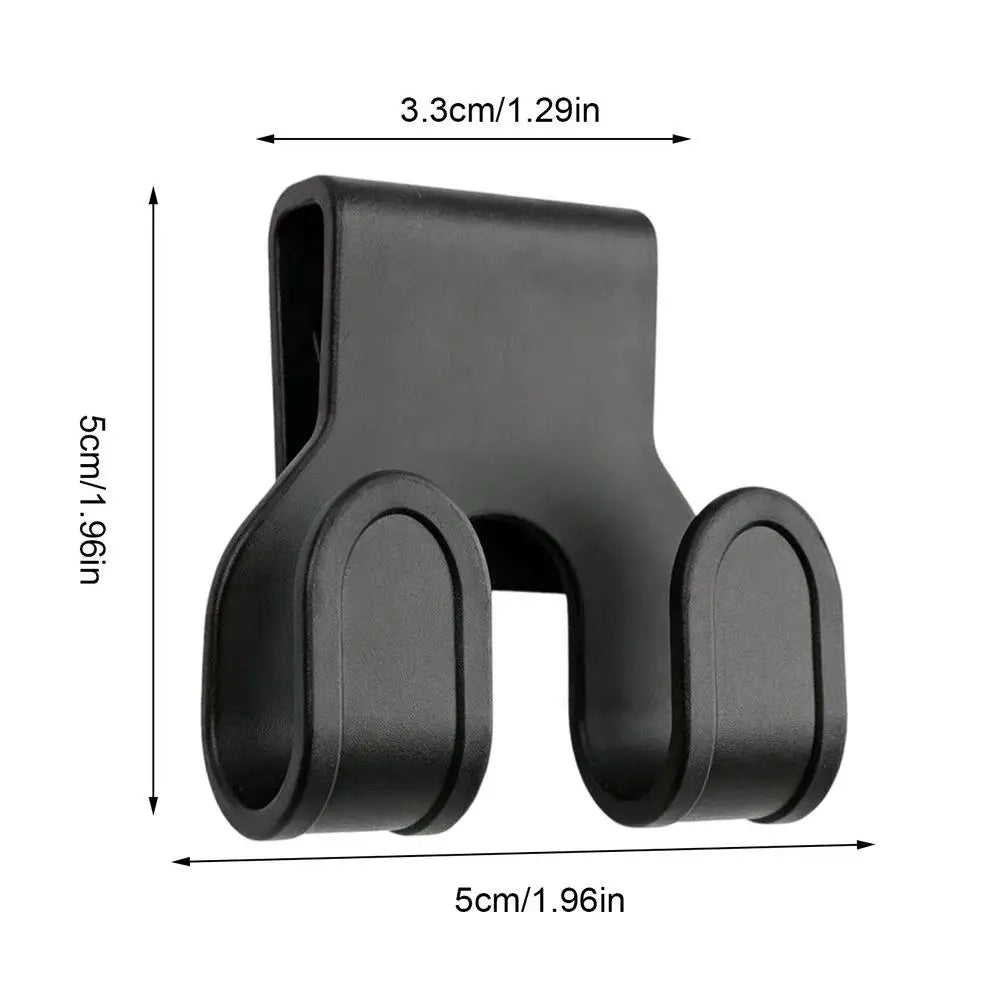 Motorcycle Storage Box Double Hook – ABS Load-Bearing Hanger