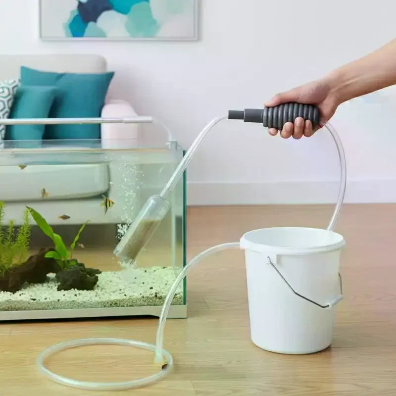 Aquarium Siphon Vacuum Gravel Cleaner & Water Changer Kit Aquarium Gravel Cleaner Nixie