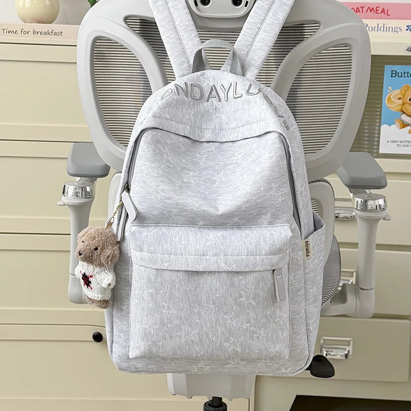 Polka Dot Backpack Teen Girls – Korean Japanese School Bag