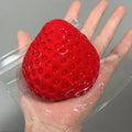 Strawberry Squishy Fidget Toy – Slow Rise Sensory Squeeze Toy Squishy Fidget Toy Nixie Red