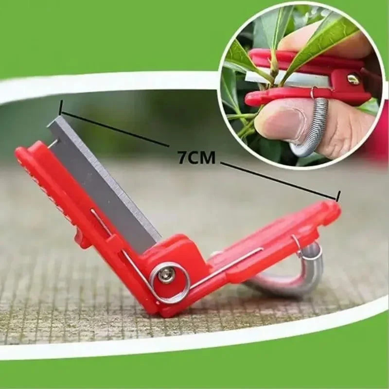 Thumb Knife Garden Pruner – Stainless Steel Fruit Picking Tool Garden Pruning Tool Nixie