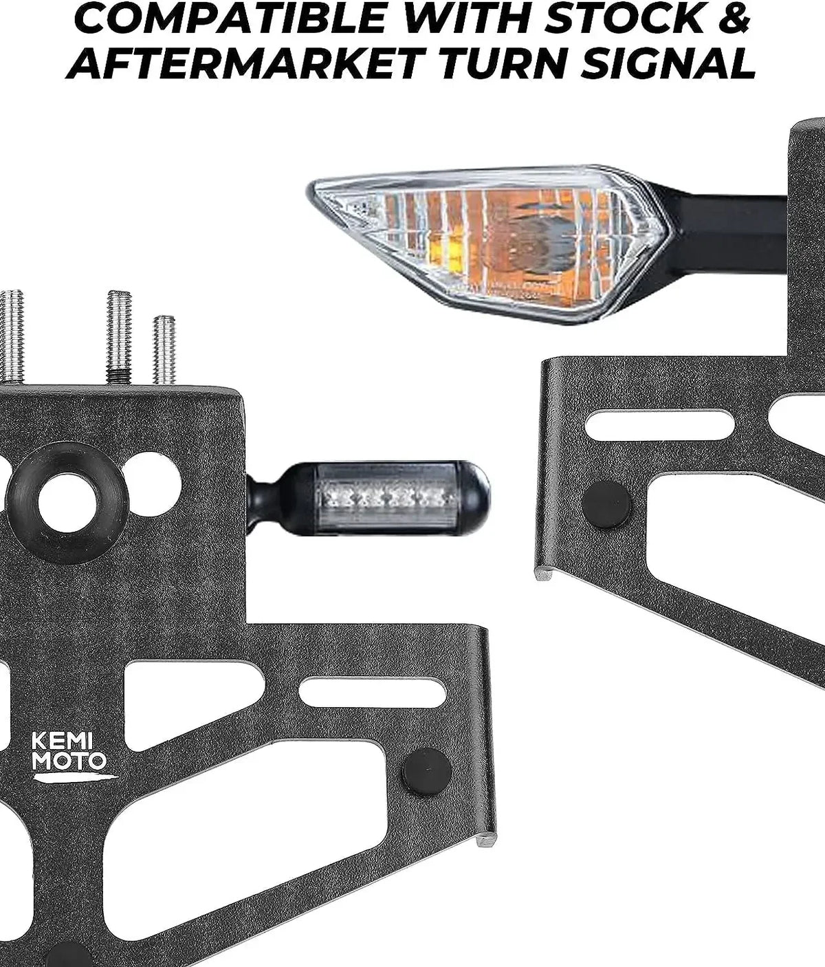 Kawasaki Ninja 400 Z400 Fender Eliminator License Plate Bracket Fender Eliminator Bracket Nixie