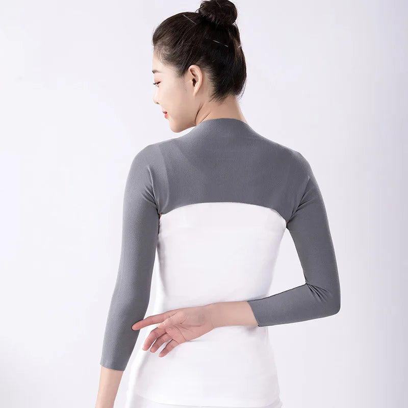 Women's Warm Shoulder Neck Knit Camisole – Modal Wrap Top Shoulder Wrap Camisole Nixie
