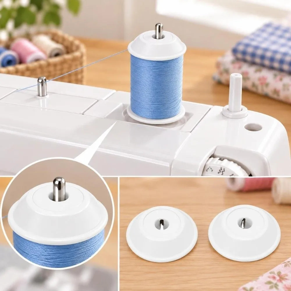 4pcs Spool Pin Caps Plastic Replacement for Sewing Machines