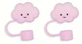 2pcs Kawaii Silicone Straw Tip Covers for Stanley 30 & 40oz Straw Tip Covers Nixie 2pcs pink