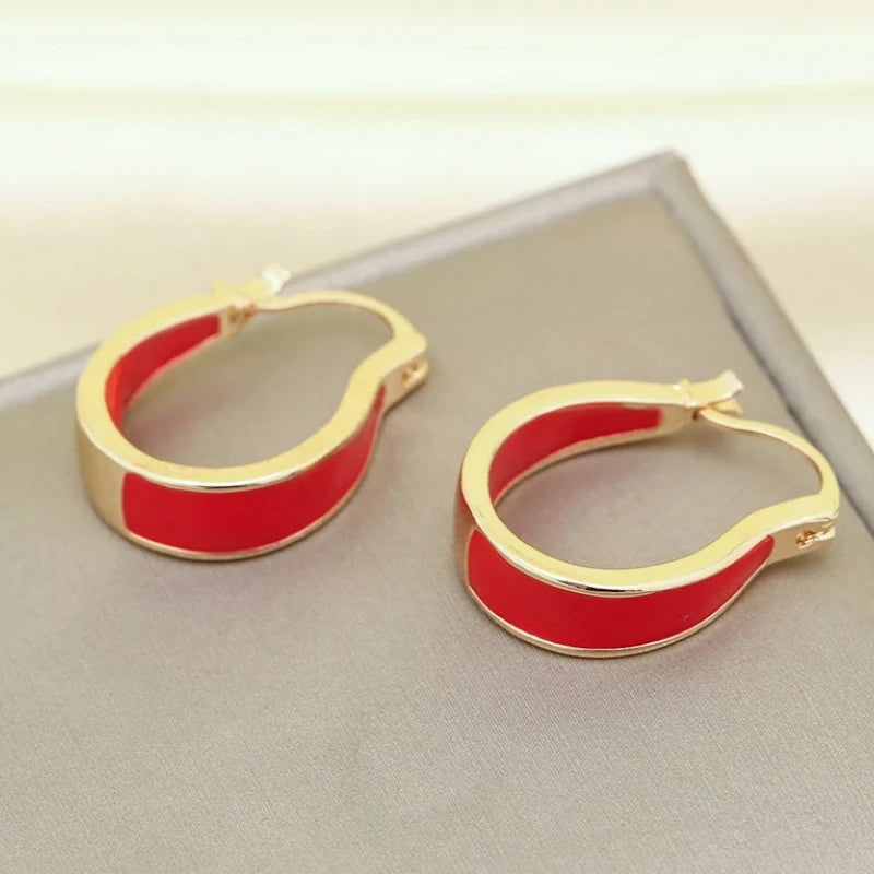 Chinese Style Circle Ear Cuff – Zinc Alloy Drop Earrings for Women Drop Earrings Nixie