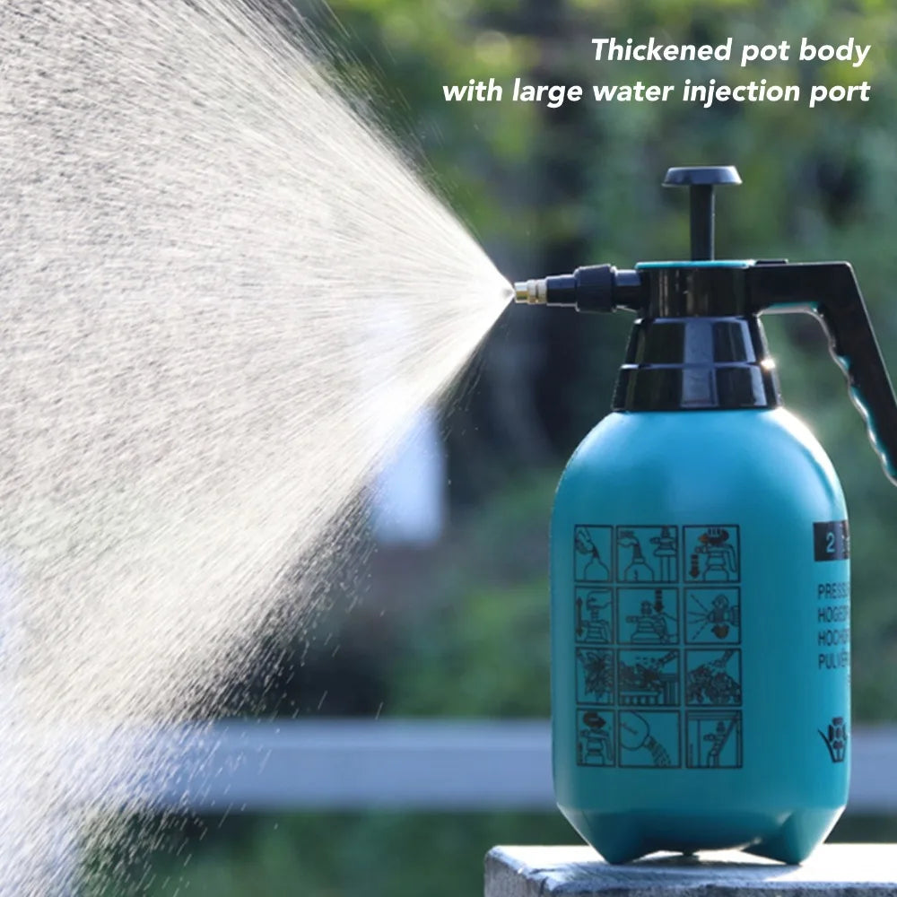 Handheld Pump Pressure Sprayer | Copper Nozzle – Blue