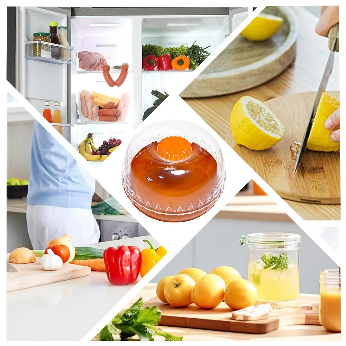 Airtight Fruit Storage Container with Lid | Food-Grade PP Food Storage Container Nixie