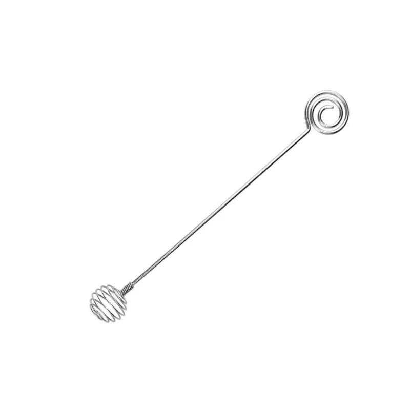 304 Stainless Steel Manual Mixer – Egg Beater & Cocktail Stirrer Manual Kitchen Mixer Nixie true color