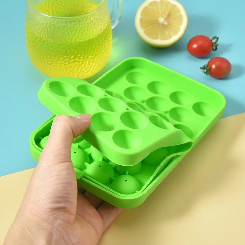 Silicone Grape Ball Mold – 25 Cavity Ice, Soap & Chocolate Mold Silicone Baking Mold Nixie