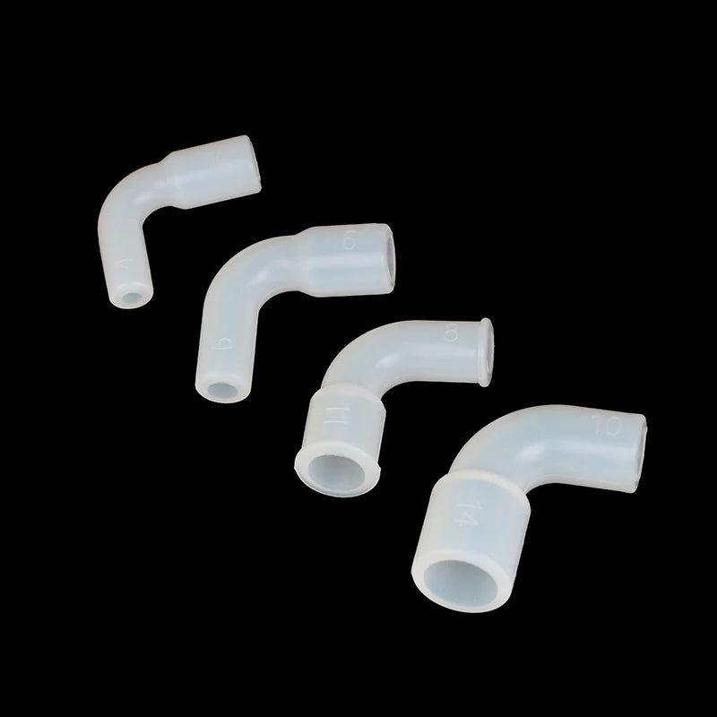 Silicone Elbow Pipe Connector for Garden & Aquarium Tubing Pipe Elbow Connector Nixie