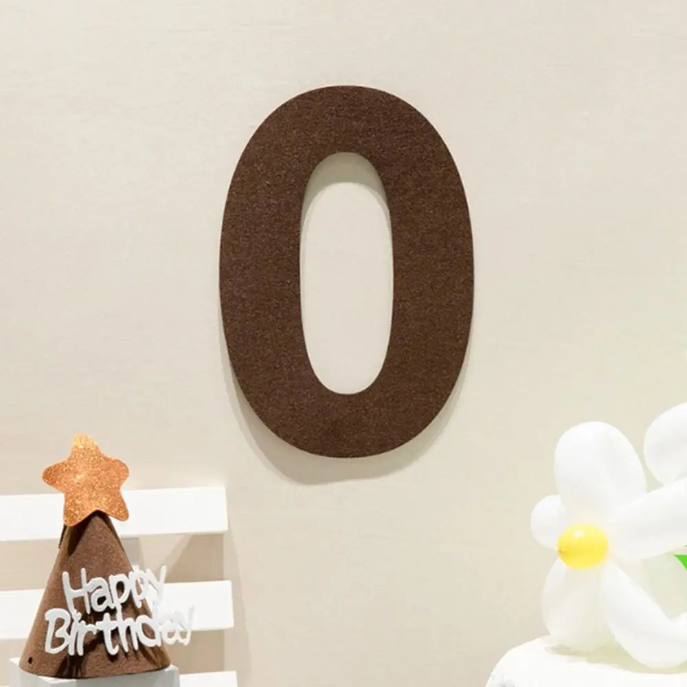 Happy Birthday Felt Banner Garland Party Decoration Bunting