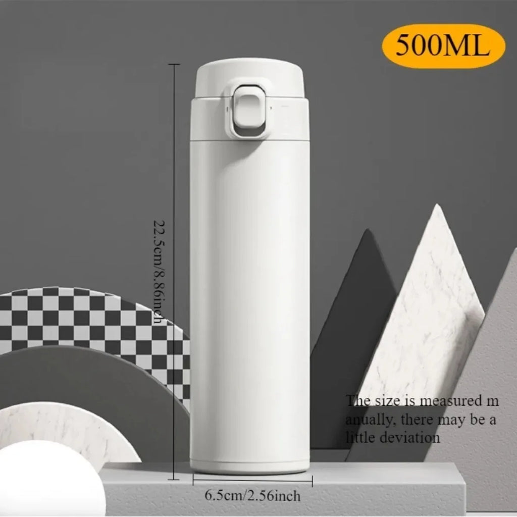 500ml Stainless Steel Thermos Water Bottle – BPA Free, Leakproof Insulated Water Bottle Nixie