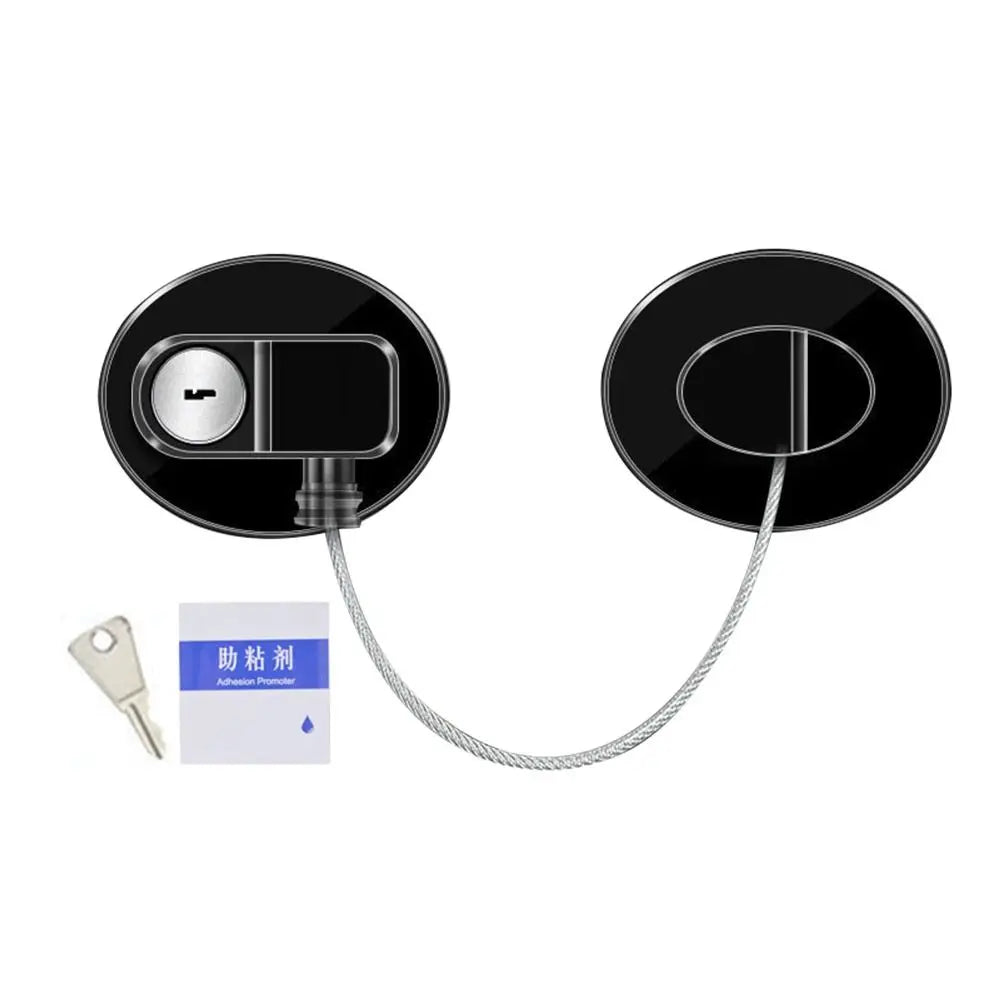 Safety Cable Lock for Fridge, Cabinet & Window Security