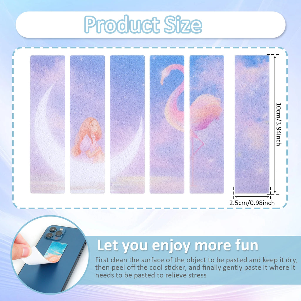 72Pcs Reusable Tactile Sensory Stickers – Textured Strong Adhesive Decorative Stickers Nixie