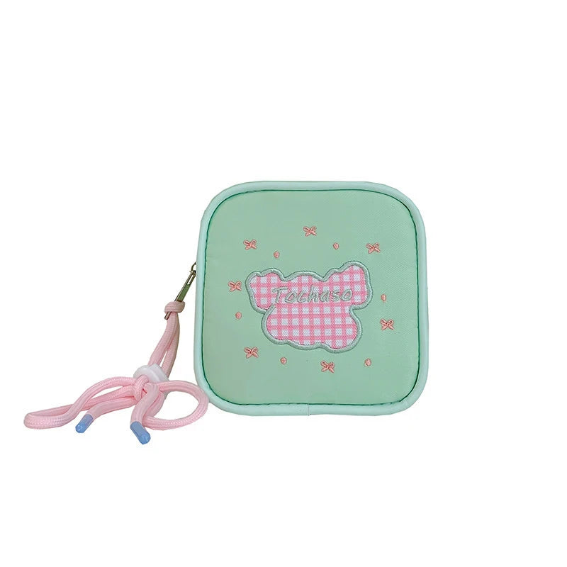 Nixie Mini Makeup Bag for Girls – Cute Travel Cosmetic Pouch Cosmetic Travel Bag Nixie