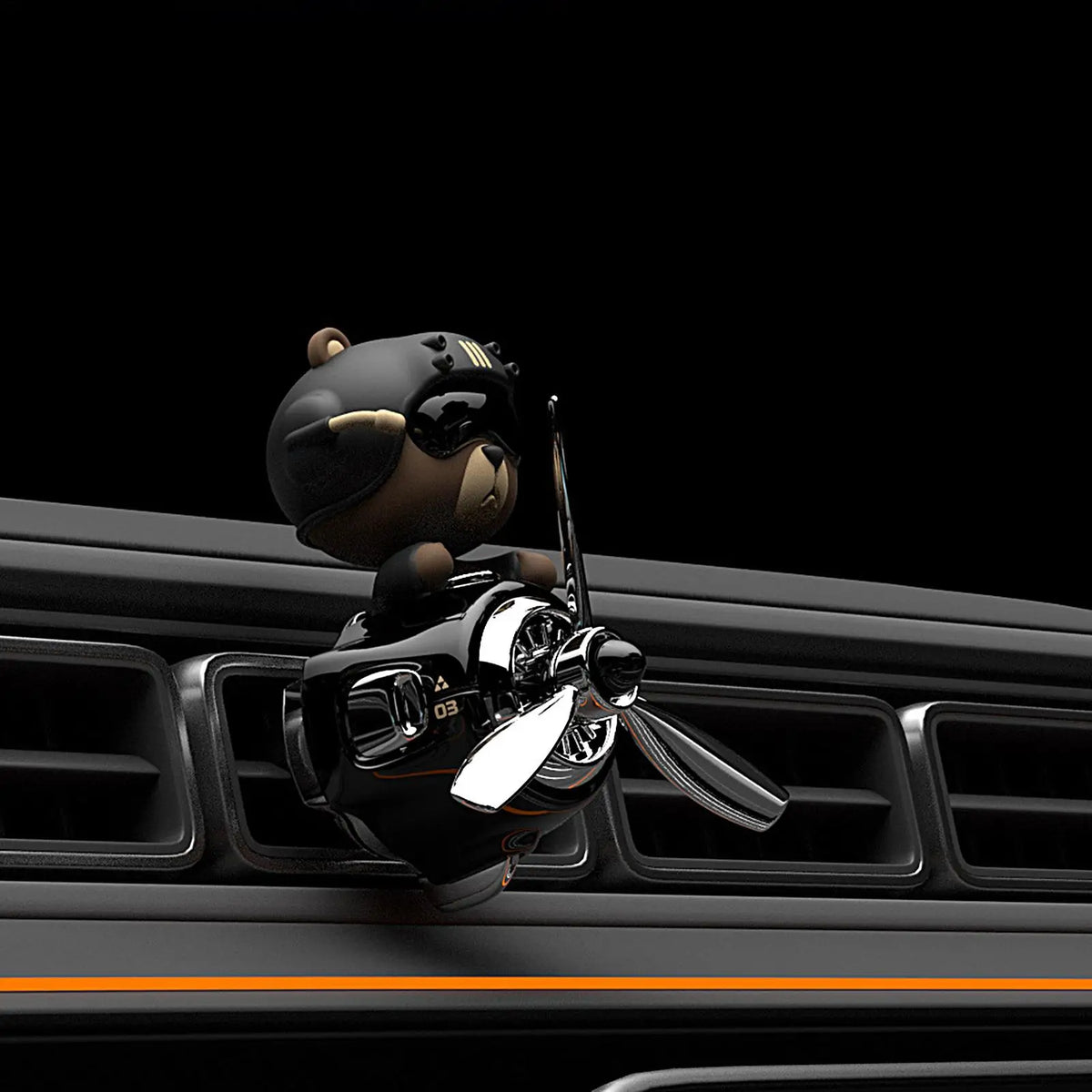 Bear Car Air Freshener Vent Clip Aromatherapy Diffuser