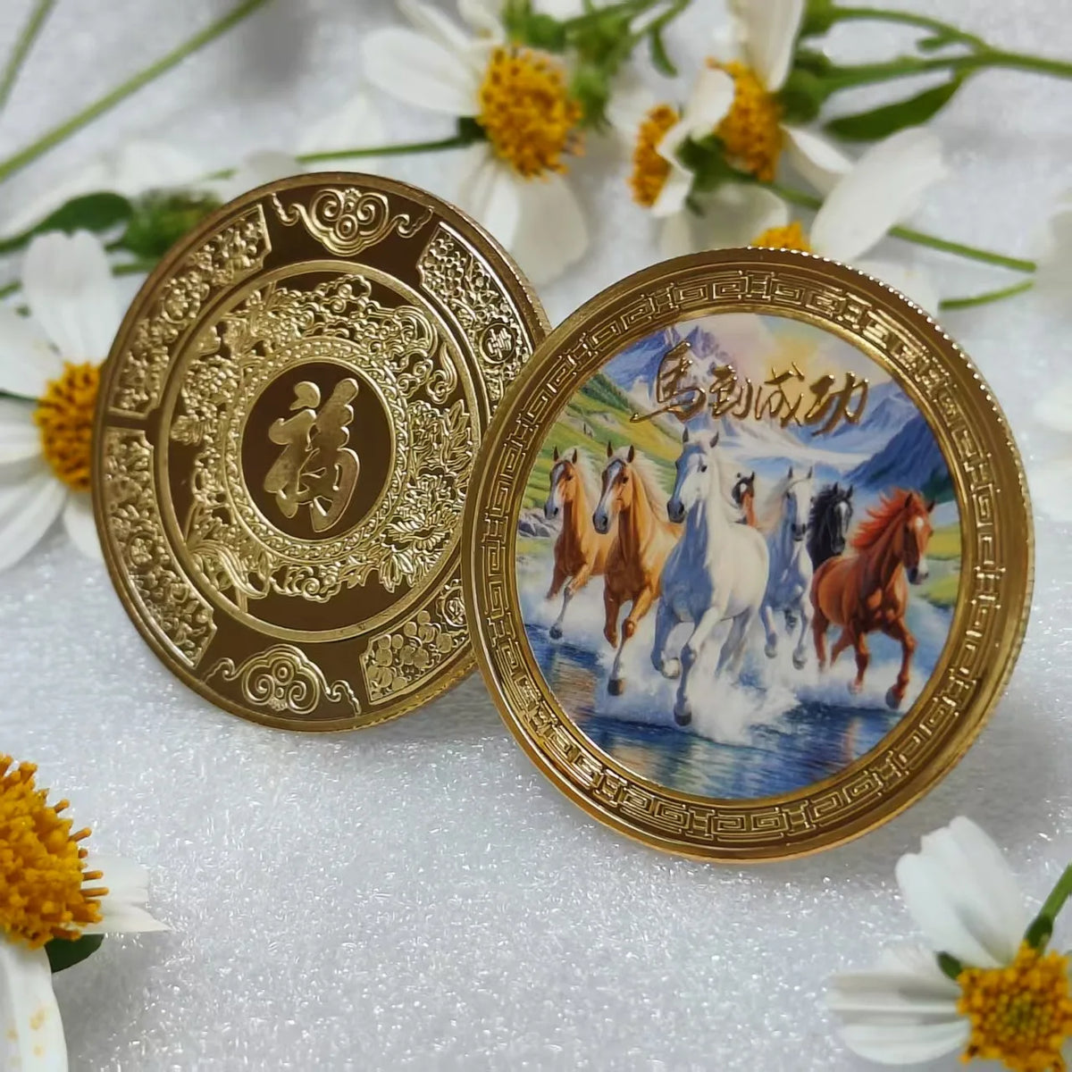 2026 Year of the Horse Commemorative Coins | Lucky New Year Gift Commemorative Coin Nixie