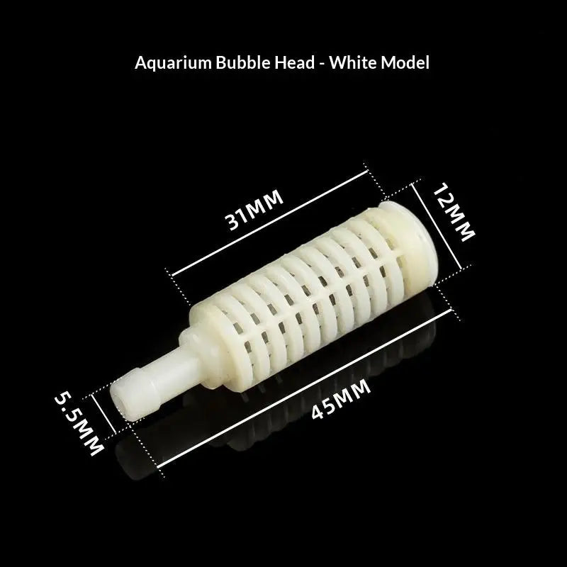 Aquarium Air Stone Inline Filter Bubble Diffuser – Quiet O2