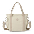 Nixie Large Nylon Tote Bag – Women's Lightweight Crossbody Shoulder Nylon Tote Bag Nixie Khaki