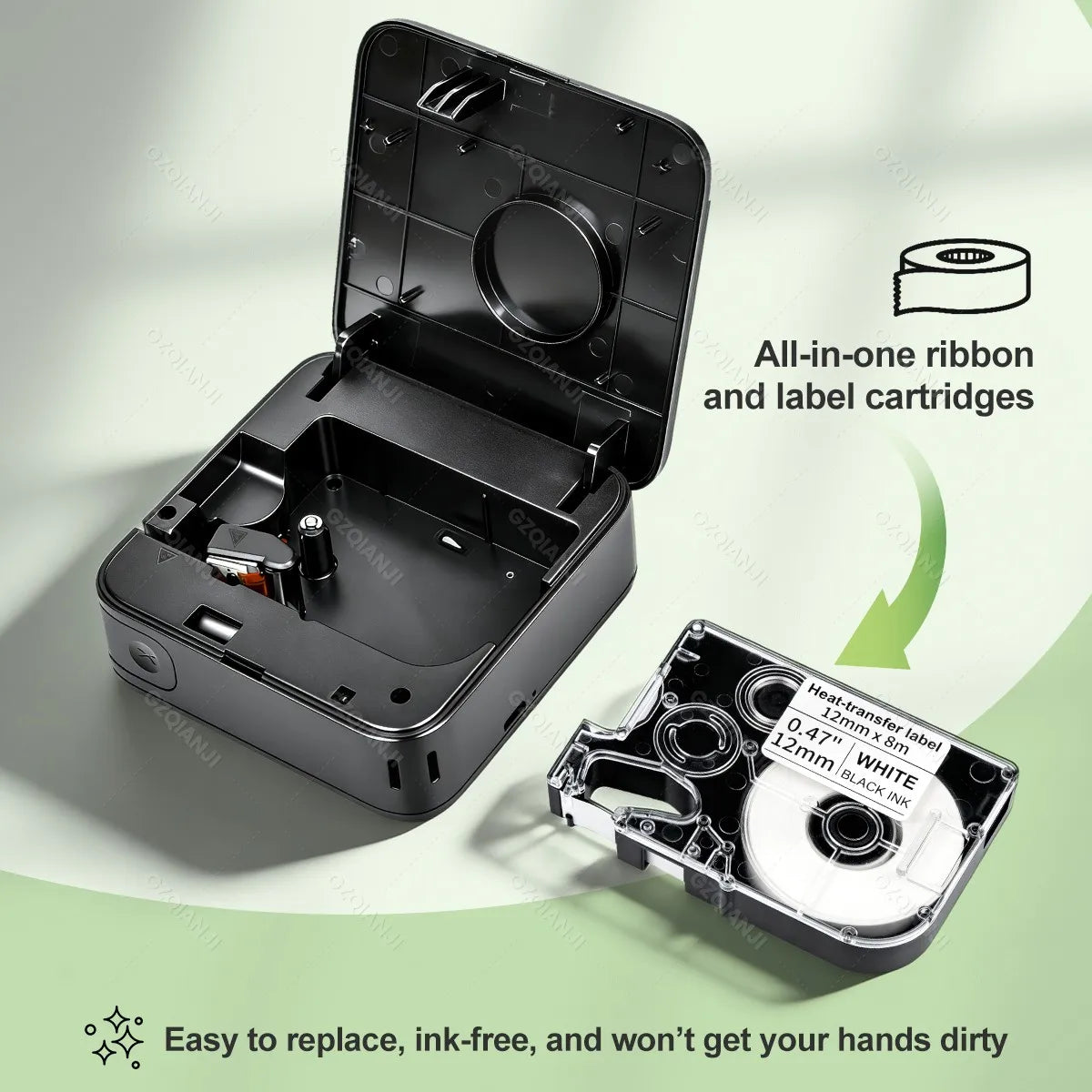 Marklife R15 Bluetooth Thermal Transfer Portable Label Printer