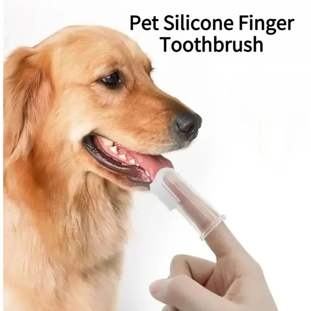 10-Pack Silicone Finger Toothbrush for Dogs & Cats | Pet Dental Pet Dental Brush Nixie
