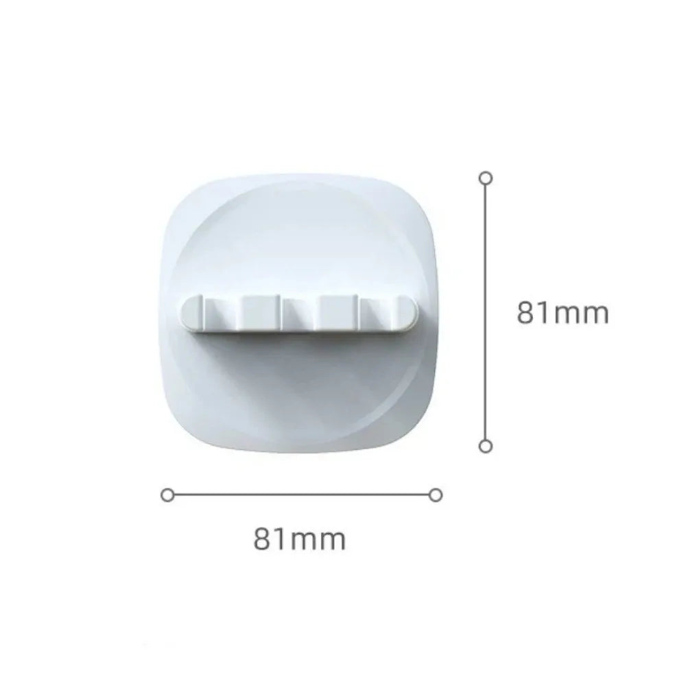 Wall Mounted Electric Toothbrush Head Holder | Self-Adhesive