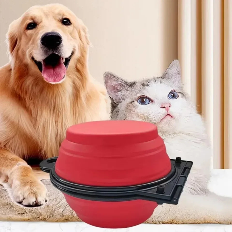 2-in-1 Foldable Travel Pet Bowl for Dogs & Cats | Nixie Foldable Pet Bowl Nixie