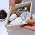 Auto-Close PU Cable & Earphone Storage Bag | Mini Organizer Cable Storage Bag Nixie S