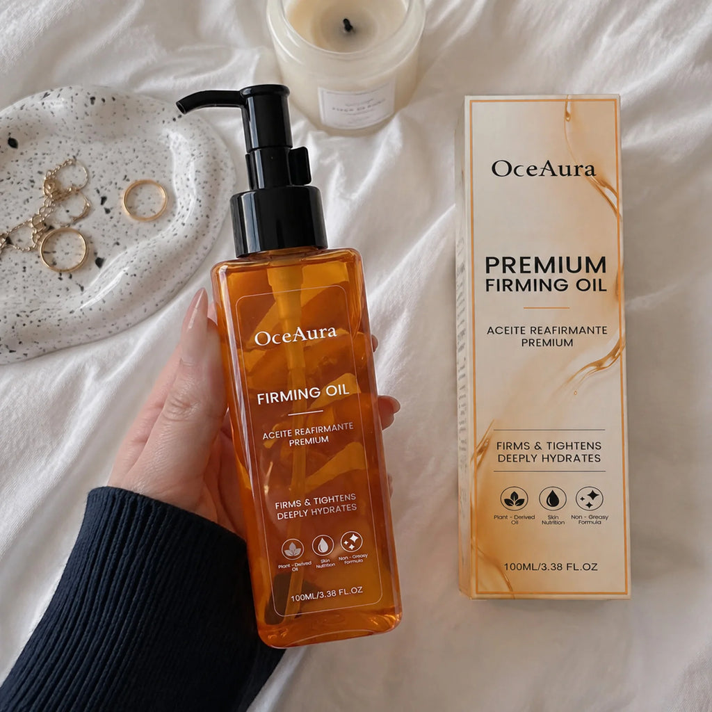 OceAura Firming Body Oil – Plant-Derived Deep Hydrating Serum Firming Body Oil Nixie