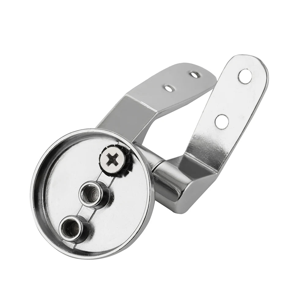 Universal Toilet Seat Hinges – Chrome Zinc Alloy Replacement Set Toilet Seat Hinges Nixie