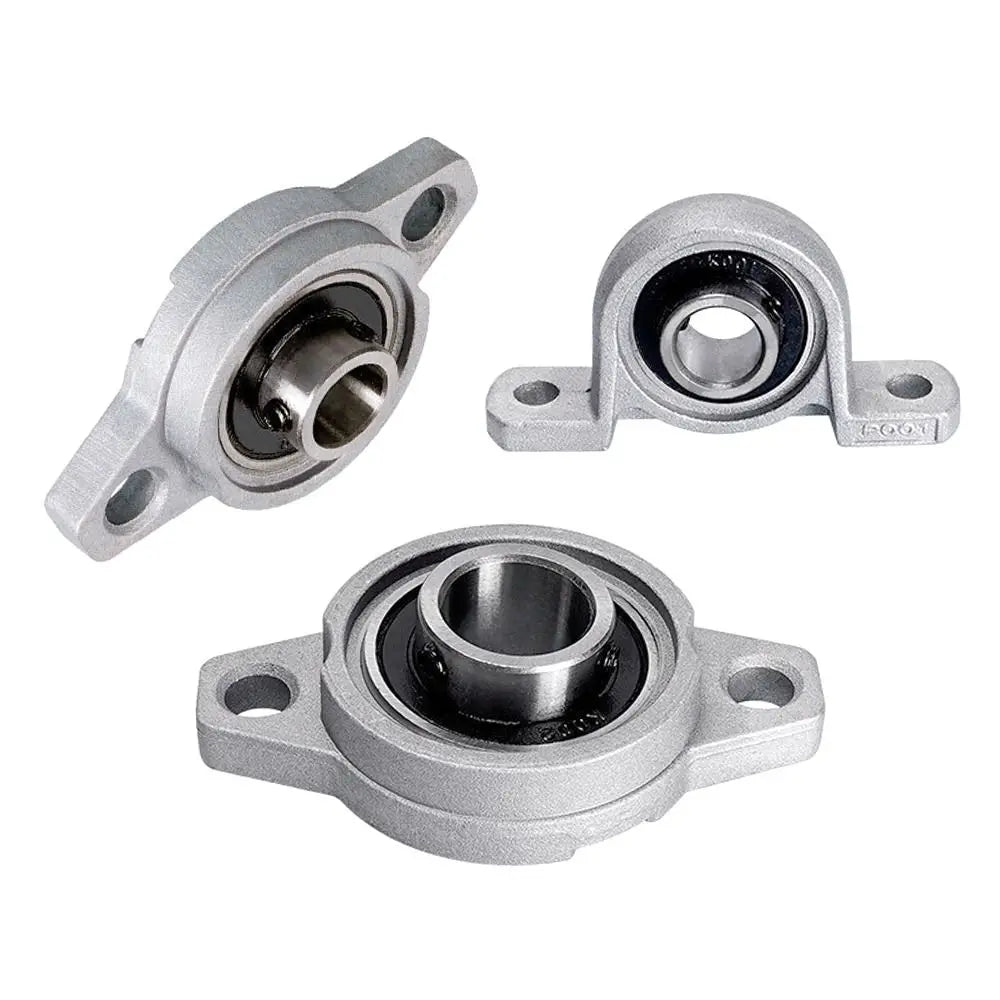 Zinc Alloy Pillow Block Bearing KP000 KP001 KP002 – 8–15mm Pillow Block Bearing Nixie
